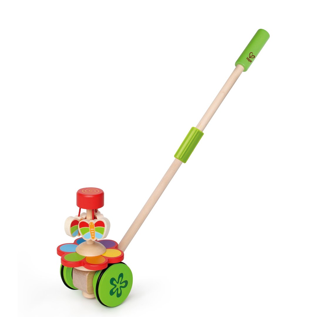Schiebe-Spielzeug Tanzende Schmetterlinge