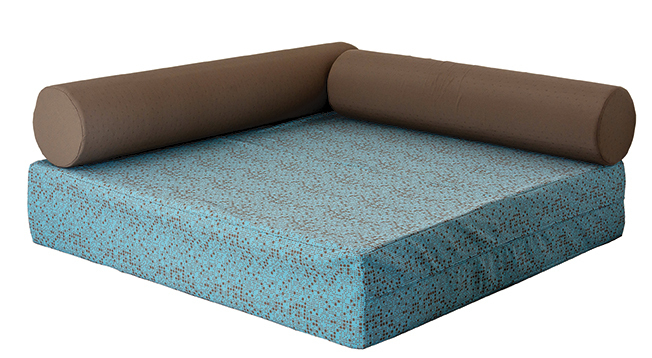 Kuschelecke Quadrat 3-tlg., 160 x 160 cm, viele Farben