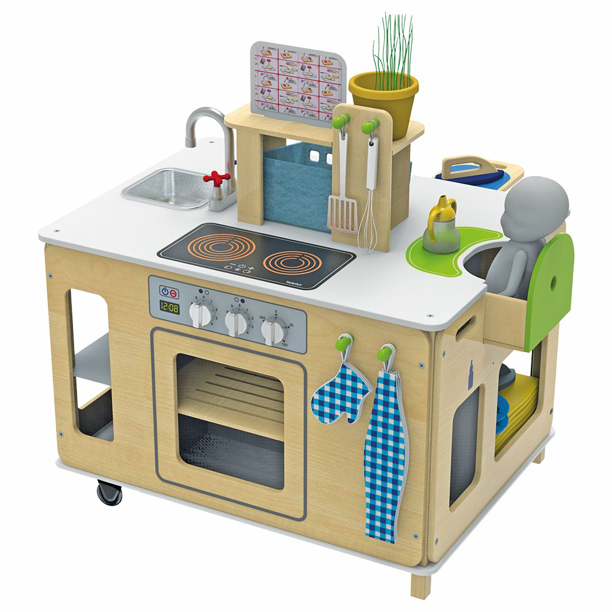 Mobiles Haushaltscenter 4 in 1