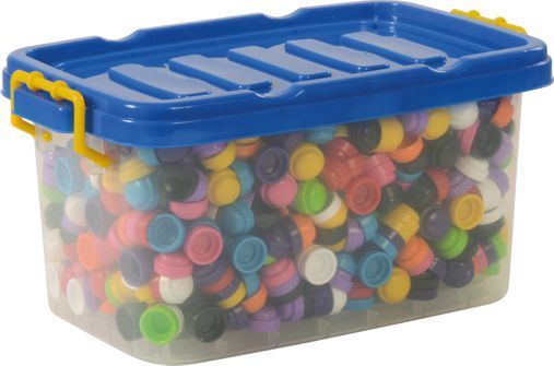 Stapelhütchen farbig 1000 Teile