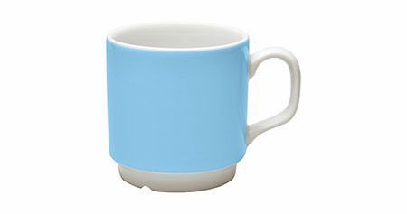 Henkelbecher Vision 20 cl Porzellan, hellblau