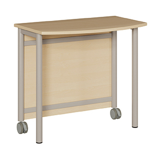 Fahrbarer Schreibtisch