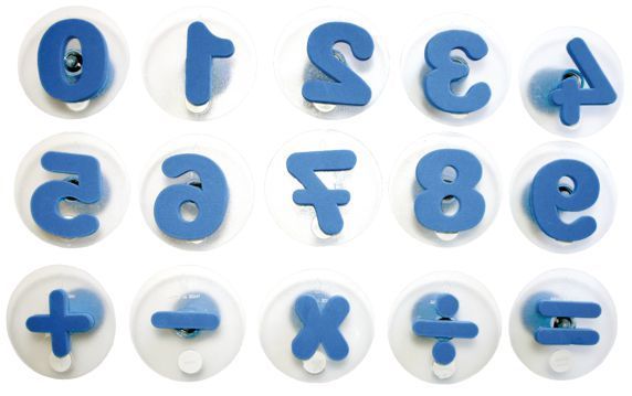 Riesen-Stempelset Zahlen 15 Teile