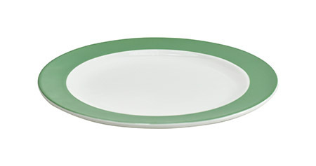 Dessertteller Vision 19 cm Porzellan, grün