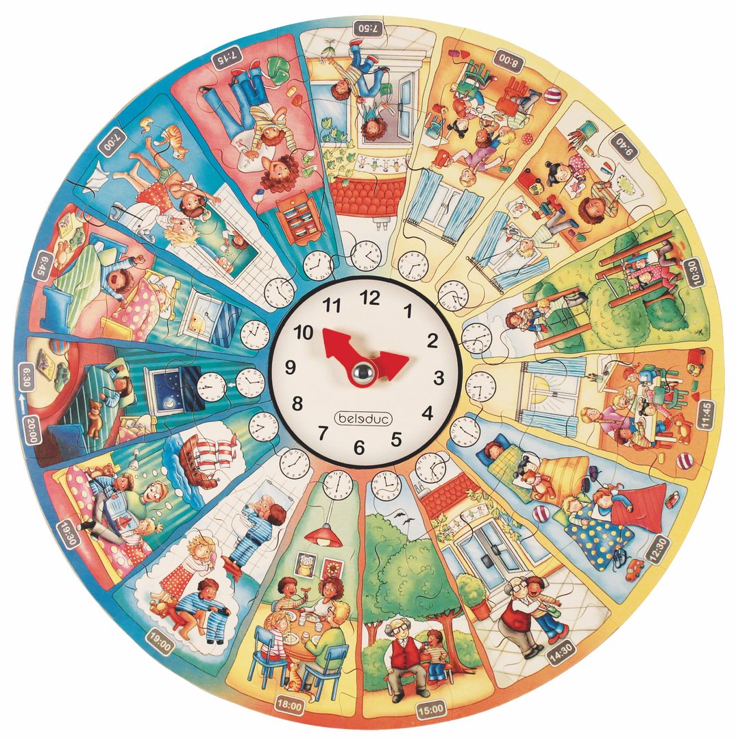 XXL-Lernpuzzle Mein Tag