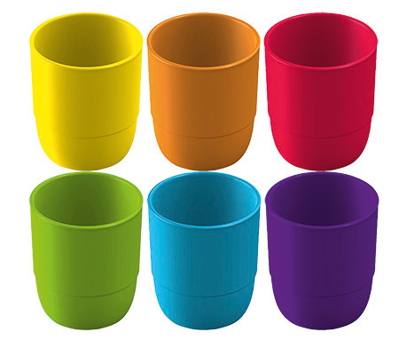 valon Trinkbecher 0,25 l, 6 Farben