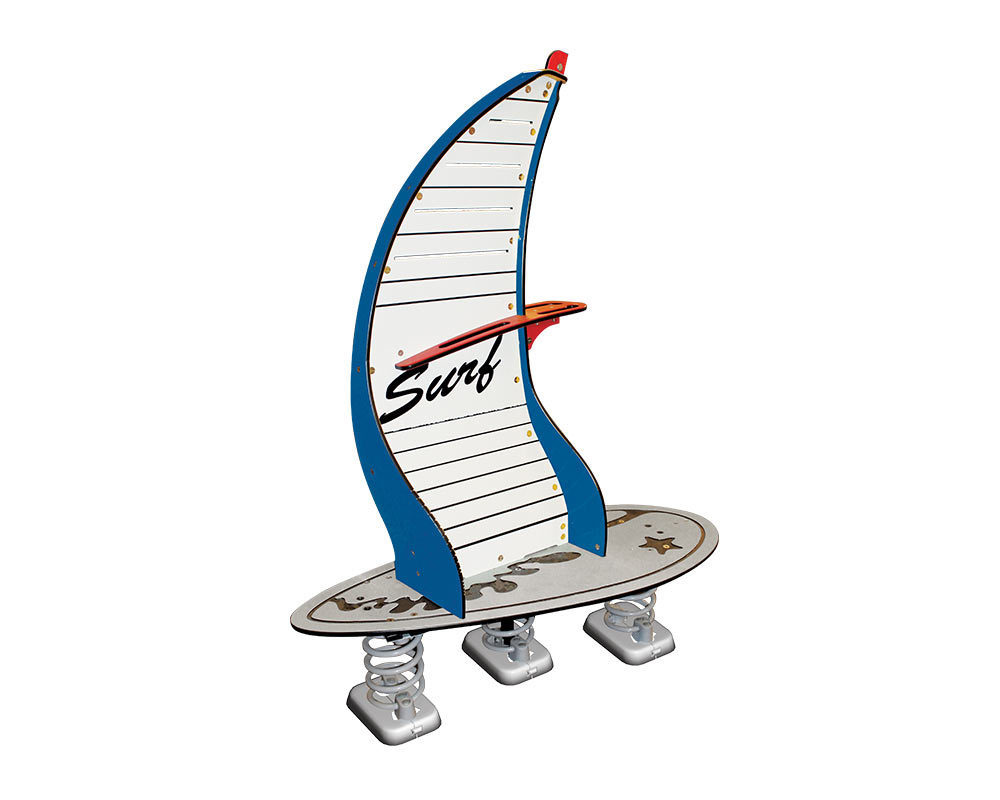 Ledon Originals Federwippe Windsurfer blau