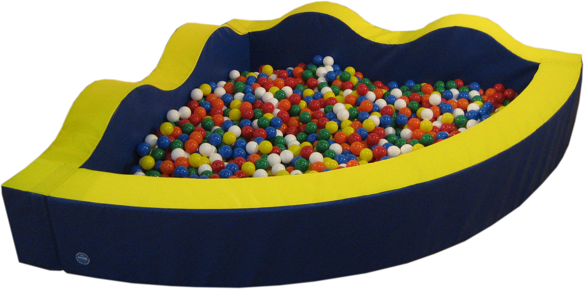 Wellen-Ballbad 200 x 200 x 50 cm