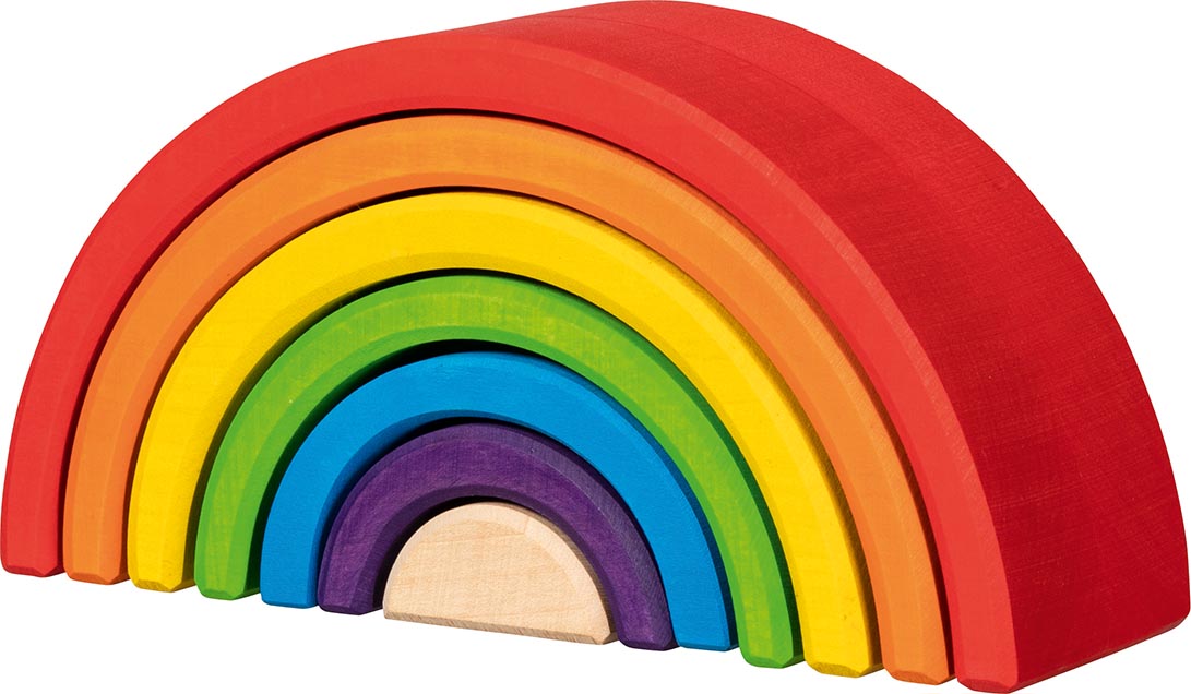 Bausteine Kleiner Regenbogen 7-tlg.
