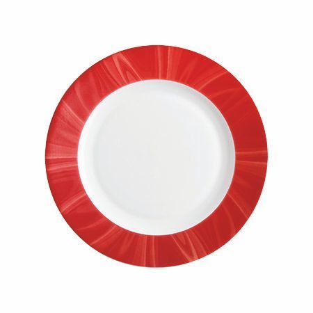 Dessertteller 19,5 cm Hartglas Natura Red