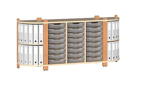 ST Portfoliosystem Emilia, Höhe 80, 3 Dekore/9 Farben