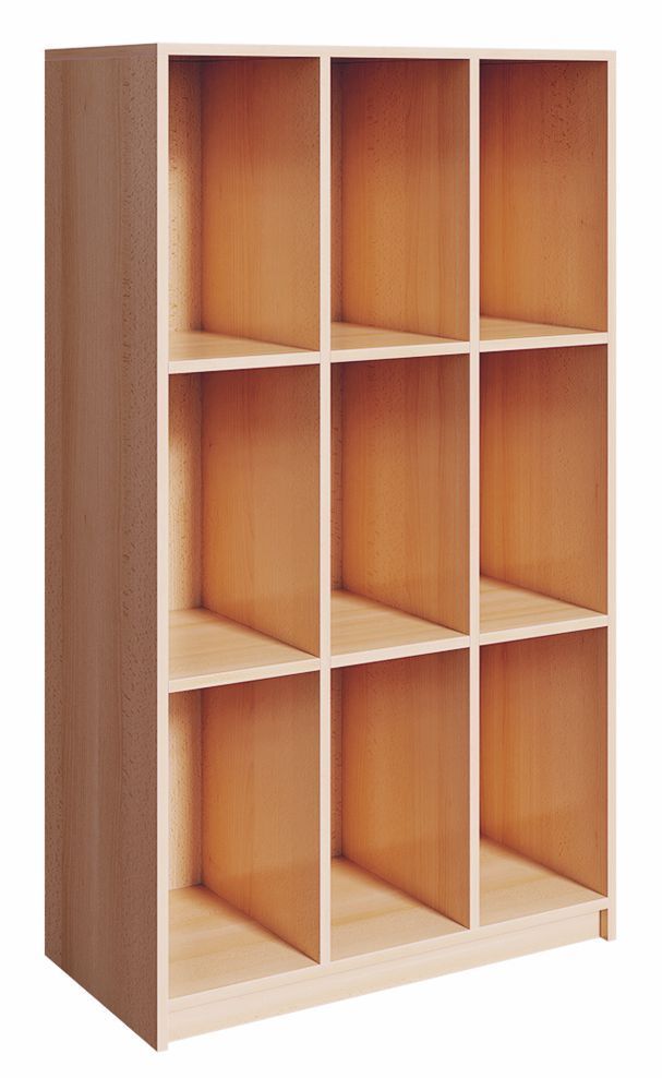 Taschen- und Schulranzenregal mit 9 Fächern