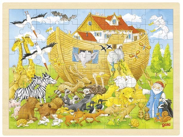 Einlegepuzzle Arche 96 Teile