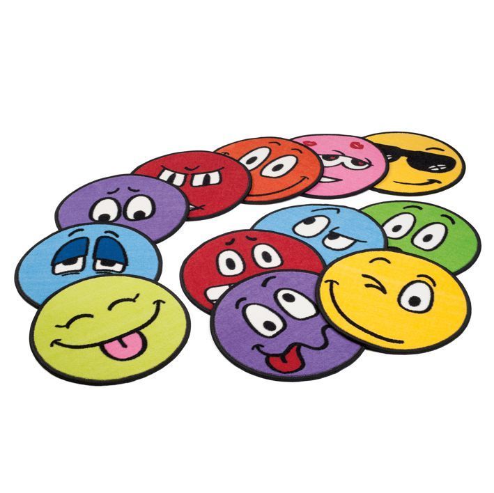 Erzi Lilalaune Teppiche 12er Set