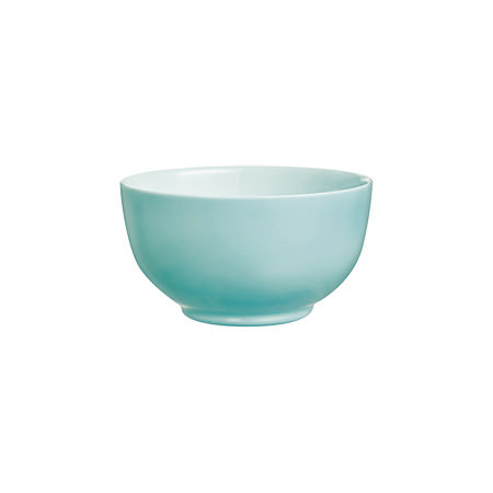 Schale 14,5 cm Hartglas Diwali turquoise
