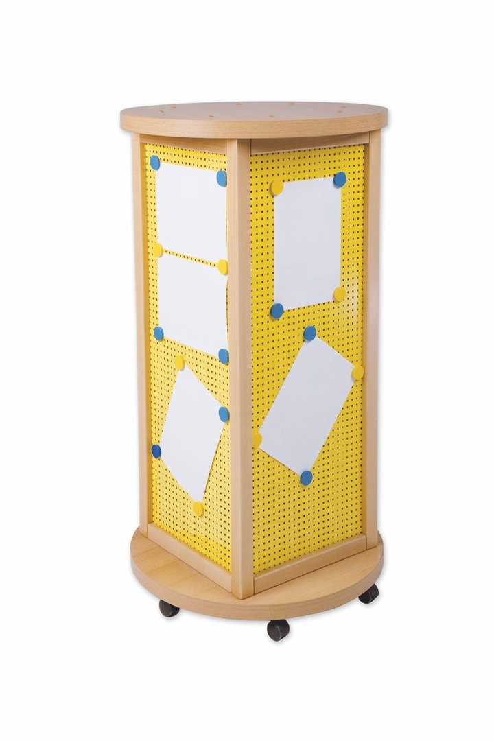 Lochblechsäule eckig, 3 Größen, 10 Farben