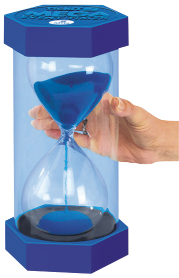 Giga Sanduhr blau 15 min