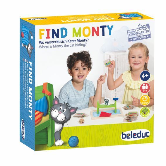 Merkspiel Find Monty