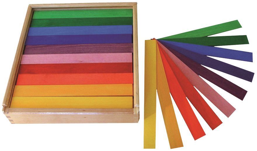 Bunte Brettchen 100 Teile