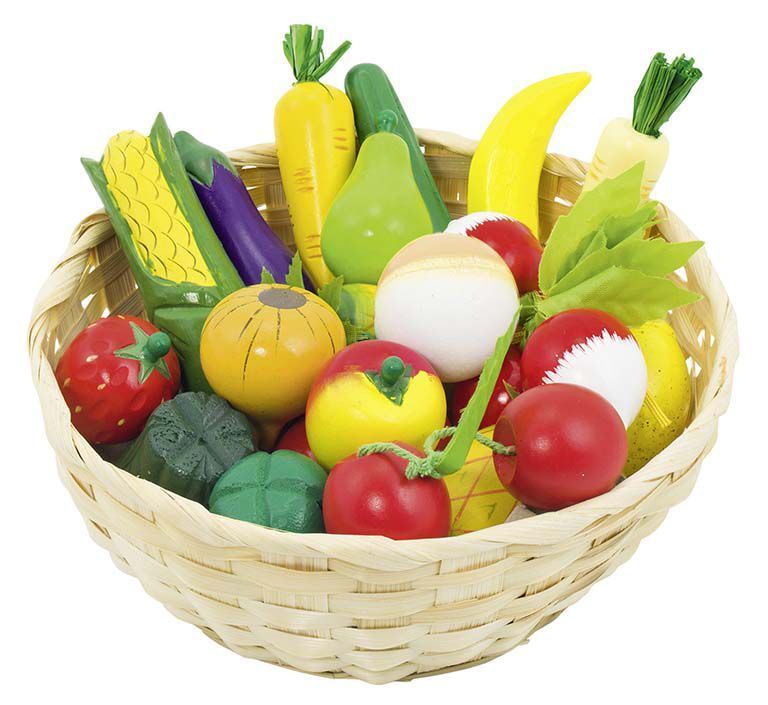 Obst und Gemüse im Korb