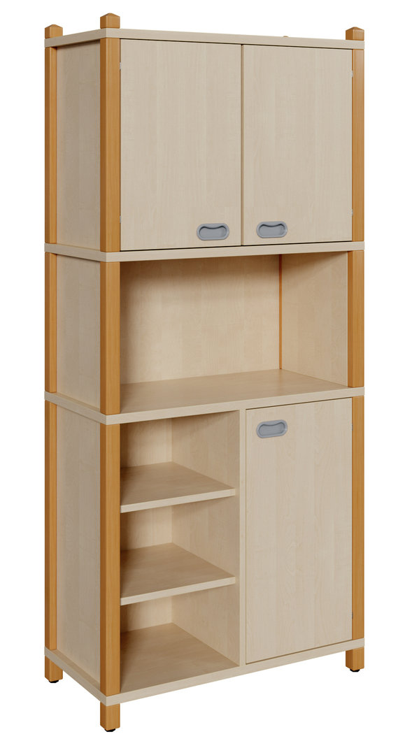ST Kombinationsschrank 180 cm, Tür rechts/links, Regal, 2 Breiten