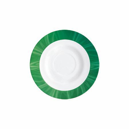 Untertasse 14,5 cm Hartglas Natura Green