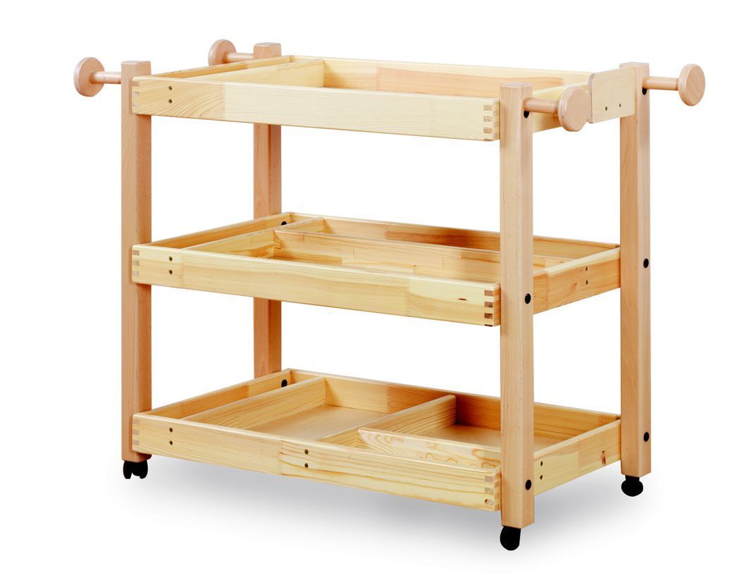 Gerätewagen, 3 Böden