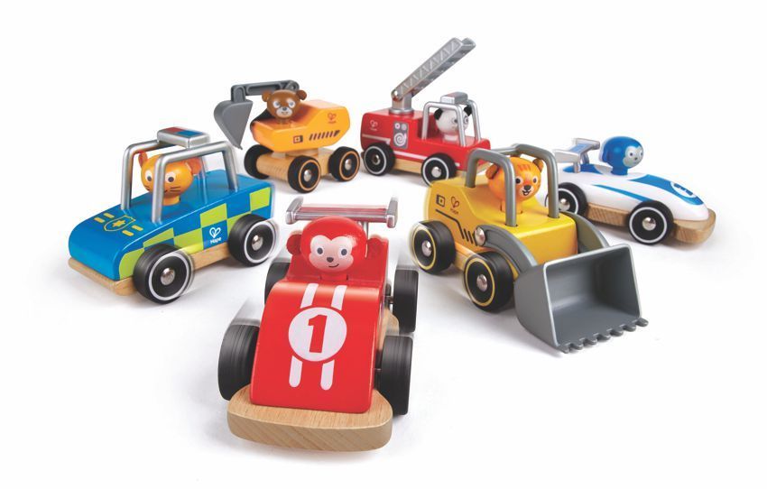 Flitzer Fahrzeuge 6er Set
