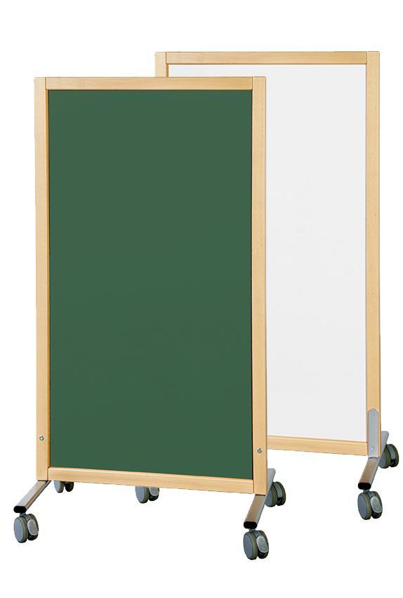 Trennwand Tafel grün/weiß