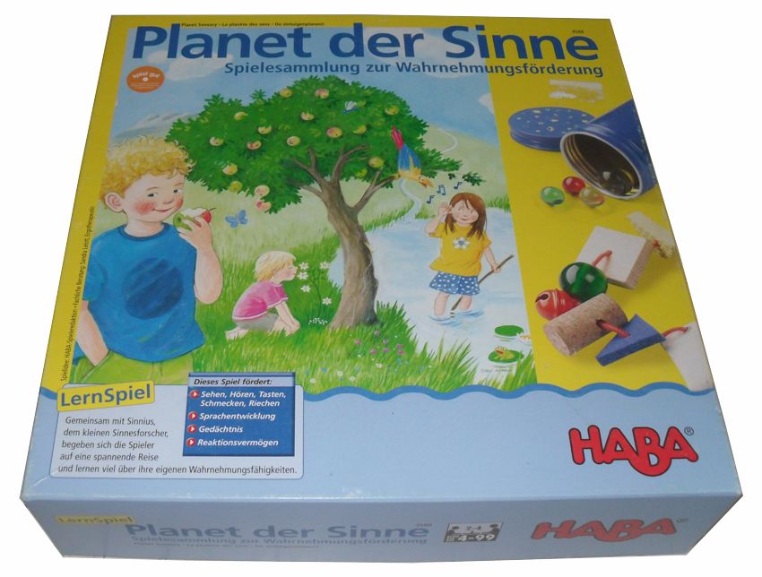 HABA Lernspiel Planet der Sinne - gebraucht