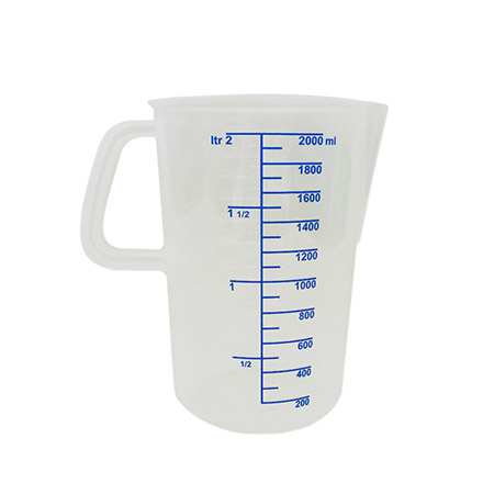 Profi-Messkanne PP natur 2 oder 3 Liter