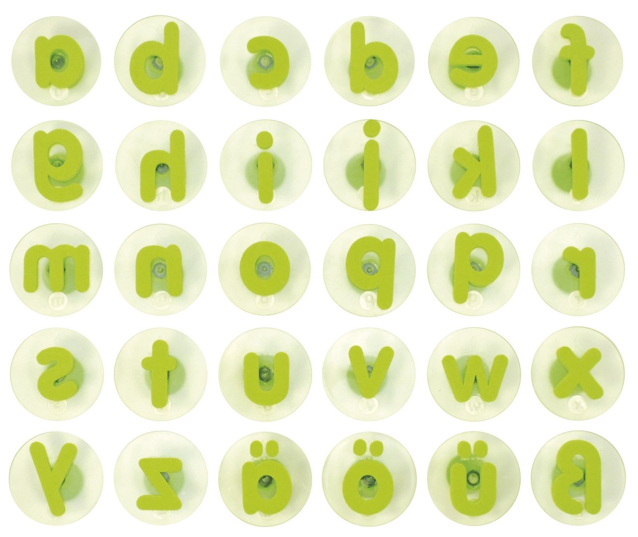 Riesen-Stempelset Kleinbuchstaben 30 Teile