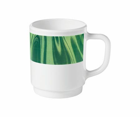 Bockbecher 25 cl Hartglas Natura Green