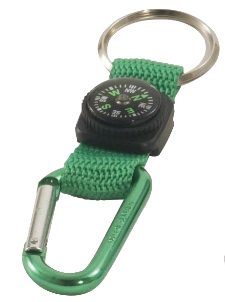 Karabiner mit Kompass