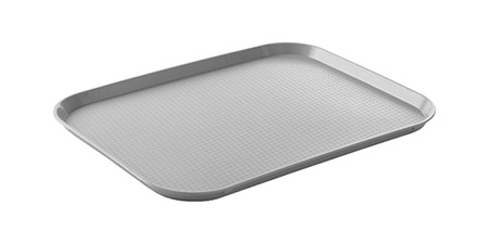 Polypropylen-Tablett grau, 3 Größen