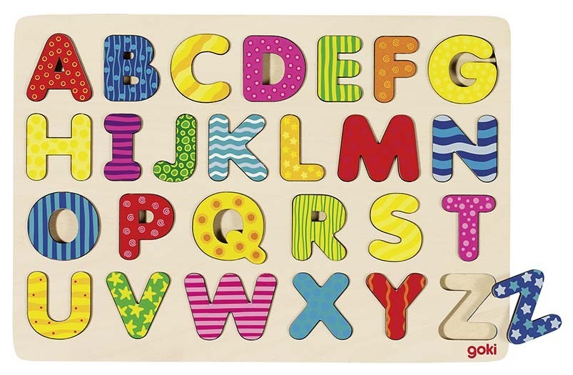 Einlegepuzzle Alphabet 26-teilig