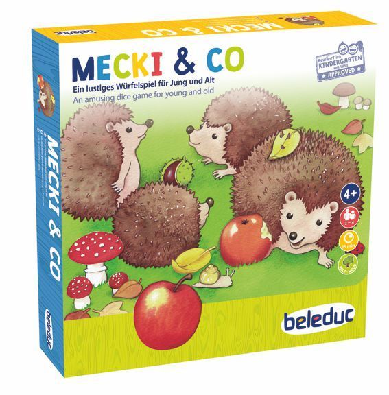 Zahlenwürfelspiel Mecki & Co