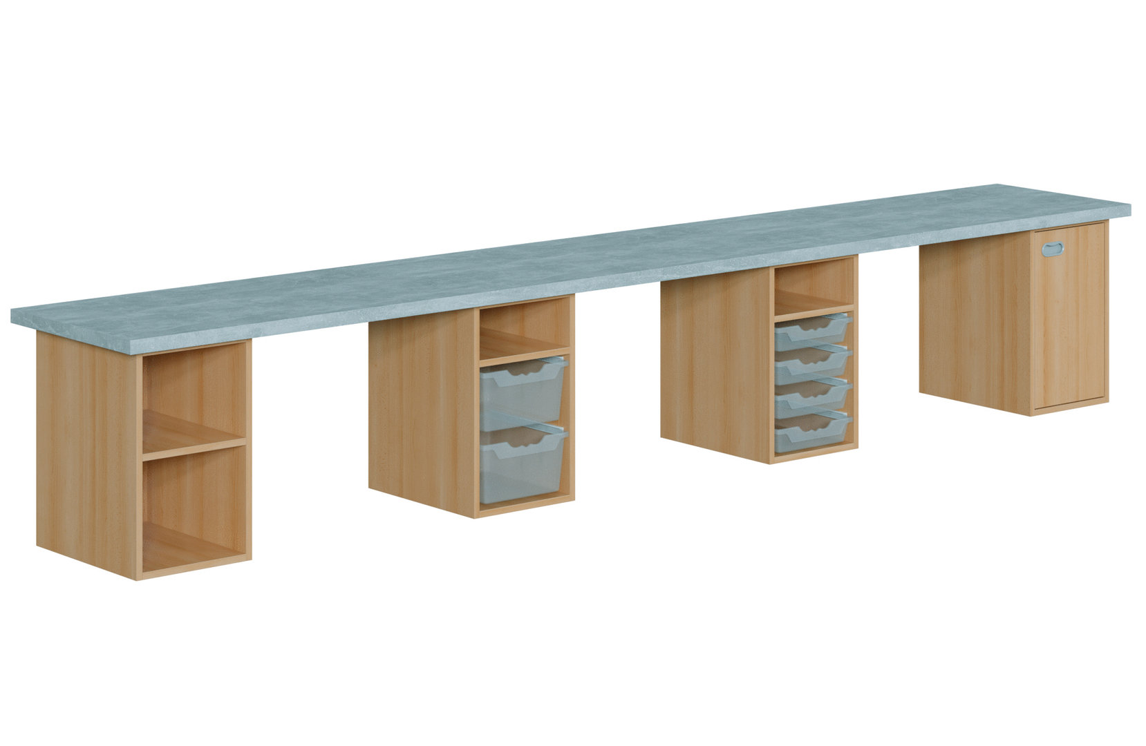 Bastelarbeitsplatz originell