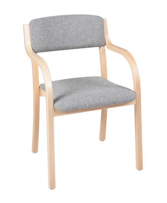 Stuhl Modell Jan mit AL und Sitz-und Rückenpolster