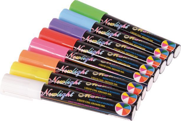 Flüssigkreidestifte 8er Set