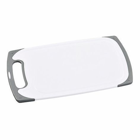 Schneidbrett weiß/grau 40,0 x 24,0 cm