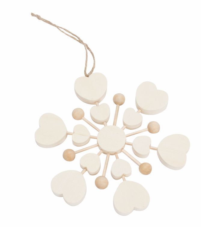 Herzblatt/Schneeflocke