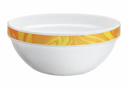 Stapelschale 17 cm Hartglas Natura Yellow