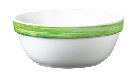 Stapelschale 17,0 cm Hartglas Brush Green