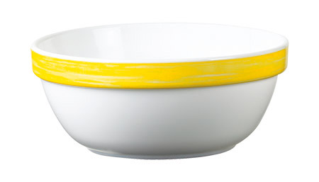 Stapelschale 17,0 cm Hartglas Brush Yellow