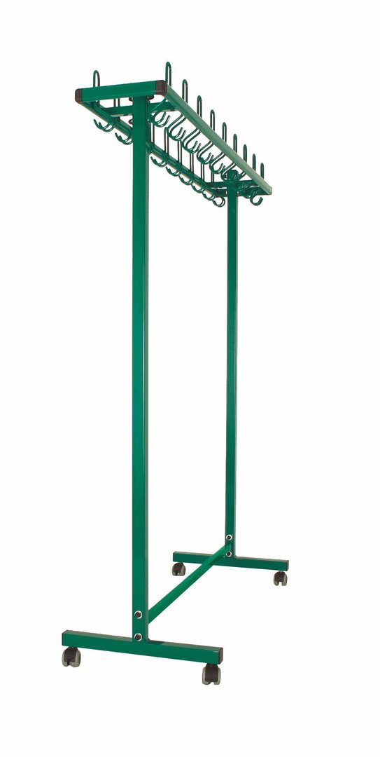 Garderobenständer fahrbar, Höhe 180 cm