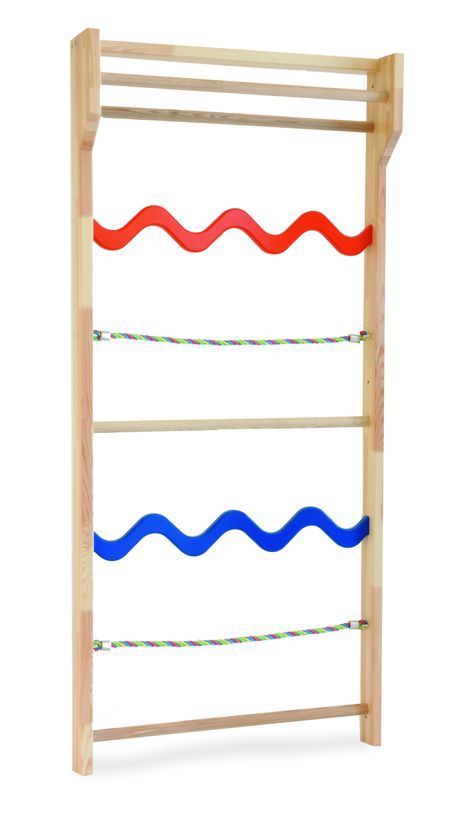 Einzelelement Sprossenwand Mix 215 x 100 cm