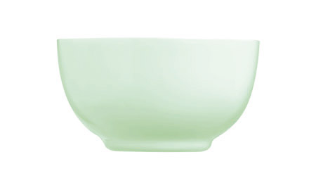 Schale 14,5 cm Hartglas Diwali paradise green