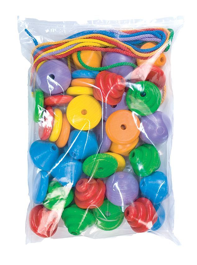 Holzperlen XXL Kiga-Packung