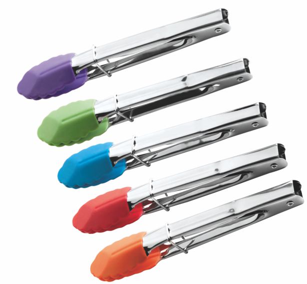 Mini-Silikonzange 5 Farben, 18 cm